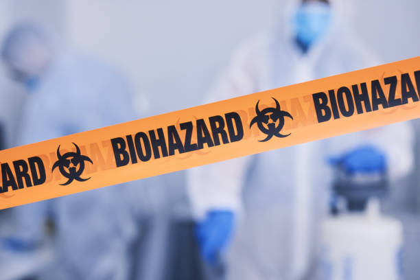 Professional Biohazard technician working in Brisbane, CA